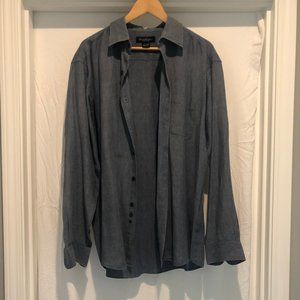 Brooks Brothers Light Denim Long Sleeve Button Up
